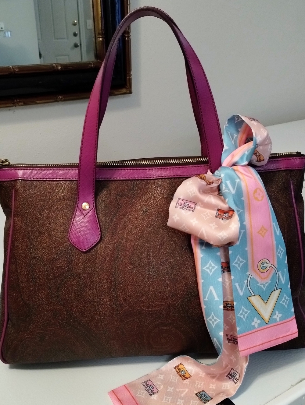 Etro Milano Tote Bag